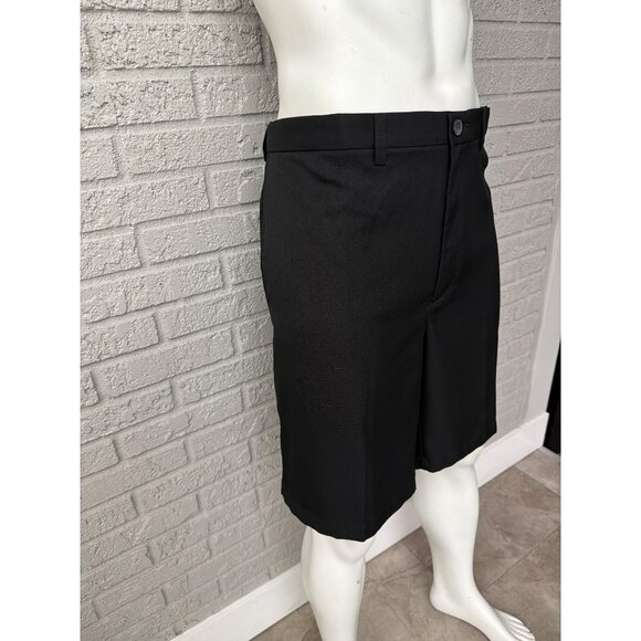 Cool 18 Pro Black Men’s Dress Flat Front Shorts Size 44 - Picture 4 of 9